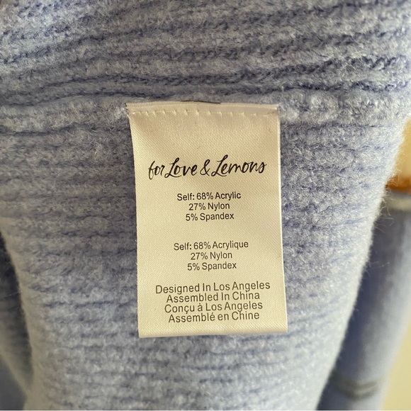 For Love and Lemons Arielle sweater Sz S - Picture 10 of 11